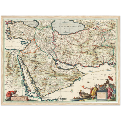 Historical city map  Test product horizontal 3 sizes