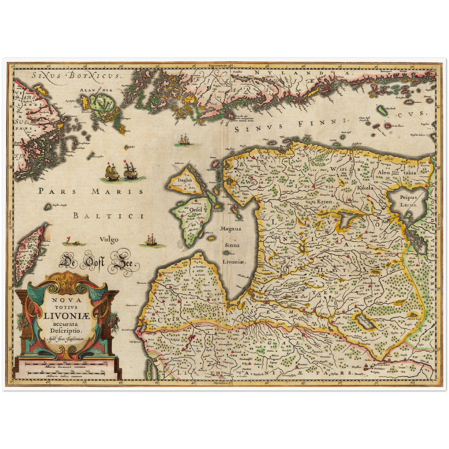Estland um 1642