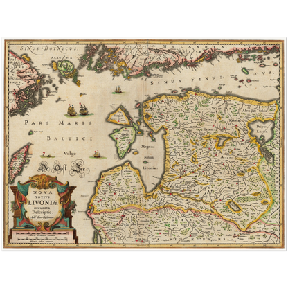 Estland um 1642