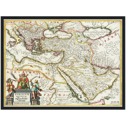 Historical city map  Test product horizontal 3 sizes