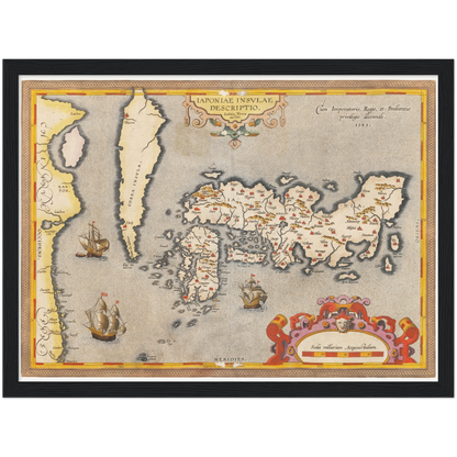 Historical city map  Test product horizontal 3 sizes