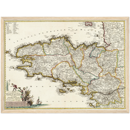 Historical city map  Test product horizontal 3 sizes