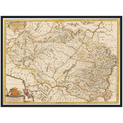 Historical city map  Test product horizontal 3 sizes