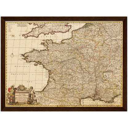 Historical city map  Test product horizontal 3 sizes