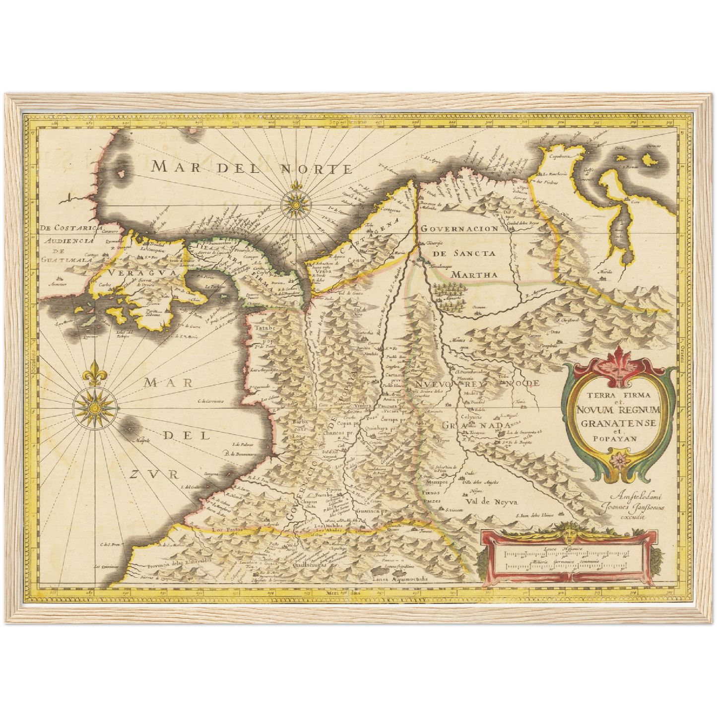 Kolumbien um 1638