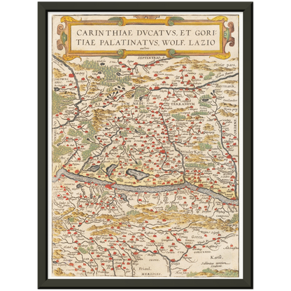 Historical city map  Test product horizontal 3 sizes