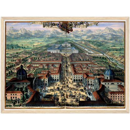 Historical city map  Test product horizontal 3 sizes