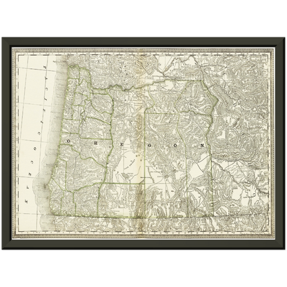Historical city map  Test product horizontal 3 sizes