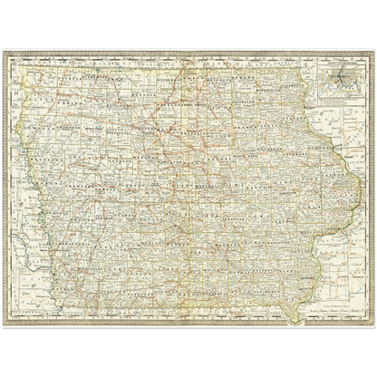 Historical city map  Test product horizontal 3 sizes