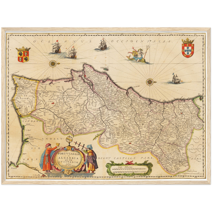 Historical city map  Test product horizontal 3 sizes