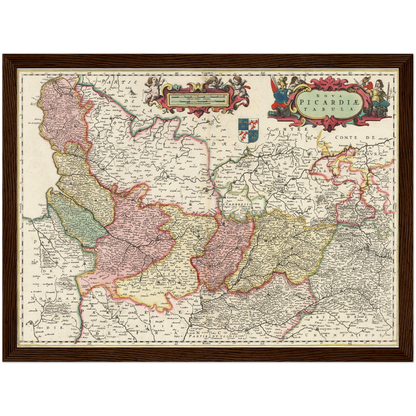 Historical city map  Test product horizontal 3 sizes