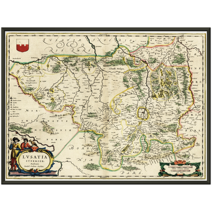 Historical city map  Test product horizontal 3 sizes