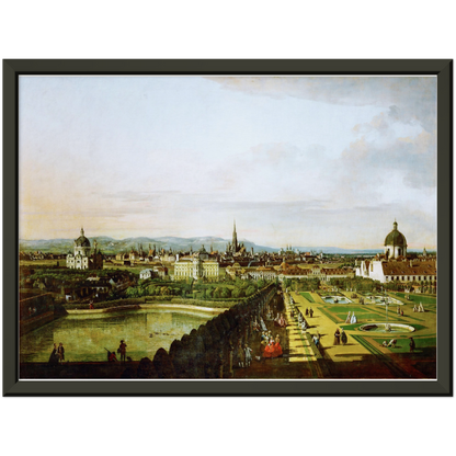 Historische Ansicht Wien um 1750
