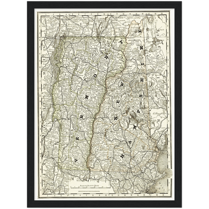 Historical city map  Test product horizontal 3 sizes