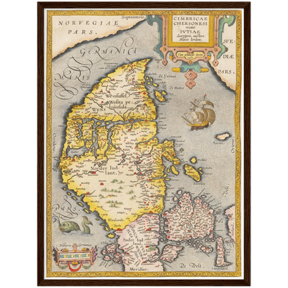 Historical city map  Test product horizontal 3 sizes